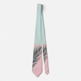 Minz-Rosa-Abstrakt Moderne Kollektion Krawatte