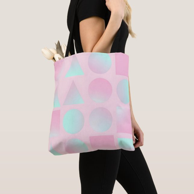 Minz-Rosa-Abstrakt-Trend-Kollektion (Von Nahem)