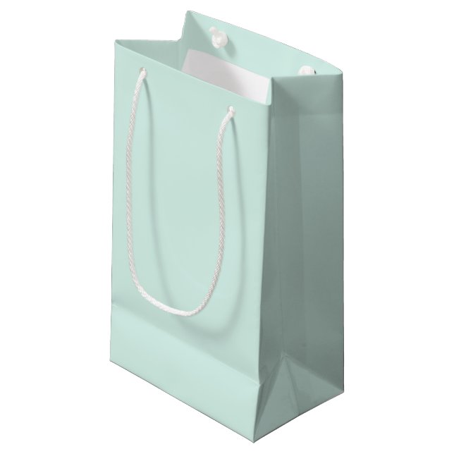 Minz-Wolke Kleine Geschenktüte (Vorderseite Schrägansicht)