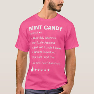Minze Candy Definition bedeutet Funny 812 T-Shirt