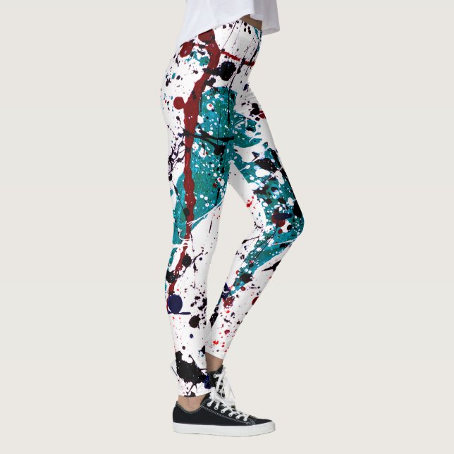 Minze Chocolate Chip Leggings (Rechts)