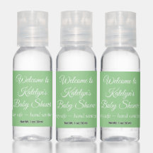 Minze Green Baby Duwer Hand Sanitizer
