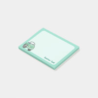 Minze Green Cartoon Car