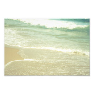 Minze Green Ocean Pastel Beach Fotografie