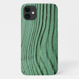 Minze Green Wood Grain Print Case-Mate iPhone Hülle