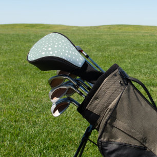Minze, grüne Dalmatiner, Dalmatiner Punkte, gepunk Golf Headcover