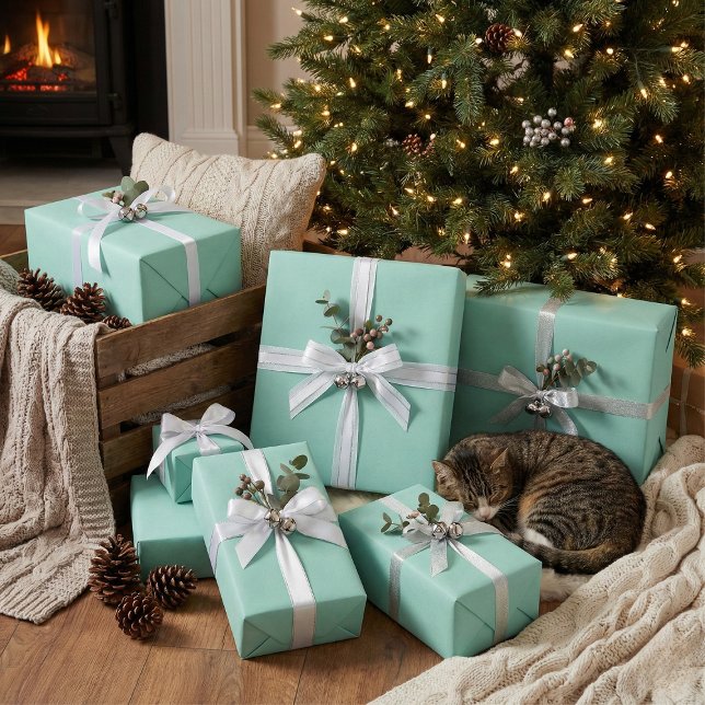 Minze grüne Umhüllungspapier weich Pastell Geschen Geschenkpapier (Von Creator hochgeladen)