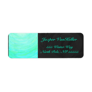 Minze Ice Blue und Black Monogram