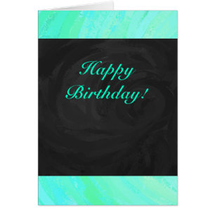 Minze Ice Blue und Black Monogram