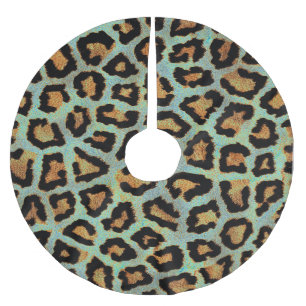Minze necken mich aquamariner polyester weihnachtsbaumdecke