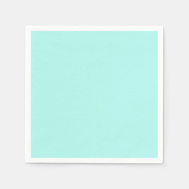 Minze Serviette (Vorderseite)