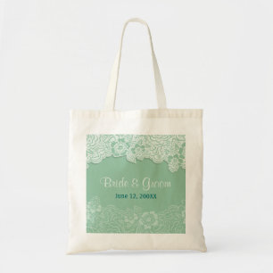 Minze-Spitzen-Tasche - Anpassen Tragetasche
