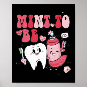 Minze, um Dental-Zahnarzt Valentinstag Zahnpasta u Poster
