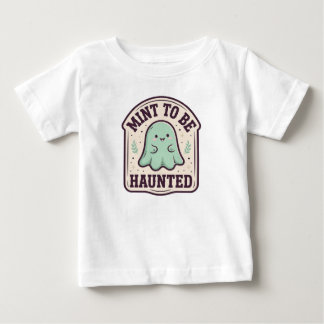 Minze, um von süßen Minz-Geister-Babys Halloween h Baby T-shirt
