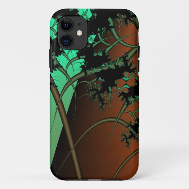 Minze und Kupfer Case-Mate iPhone Hülle (Rückseite)