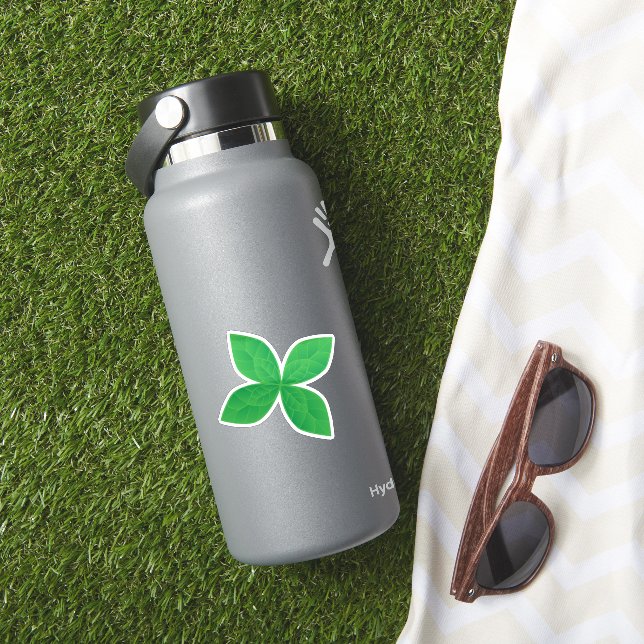 Minzeblätter Aufkleber (HydroFlask Insitu)