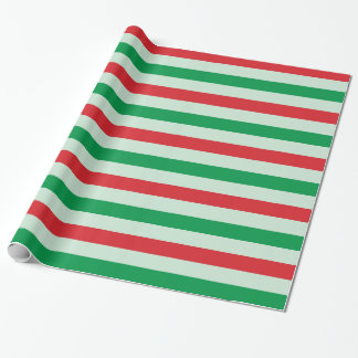 Minzen-gestreiftes gemustertes Papier des Grün-| Geschenkpapier
