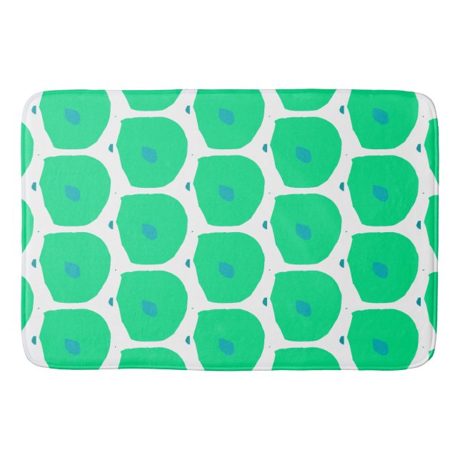Minzsamen Design Bath Mat Badematte (Vorderseite)