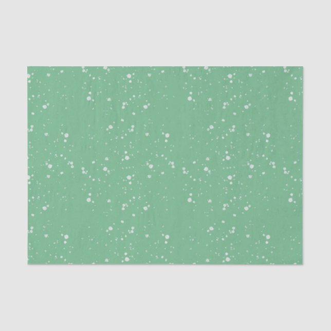 Minzschnee Seidenpapier (Vorderseite)