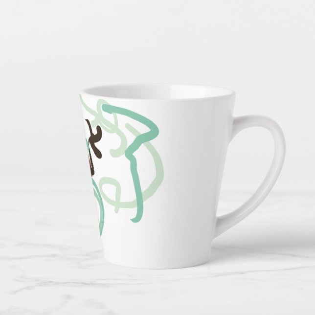 Minzschneemann  milchtasse (Rechts)