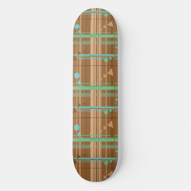 Minzschokolade Skateboard (Vorderseite)