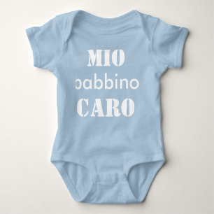 Miobabbino Caro-Baby Fußball-Bodysuit Baby Strampler