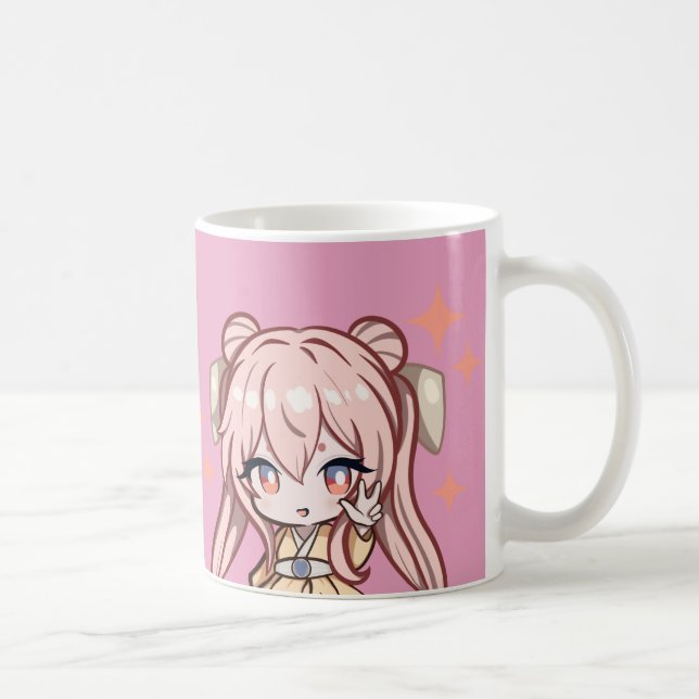 Mioka anime girl kaffeetasse (Rechts)