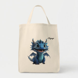 Mipupi Blue Dragon Tragetasche