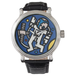 Mir-Altair-Missionspatch-Logo Armbanduhr