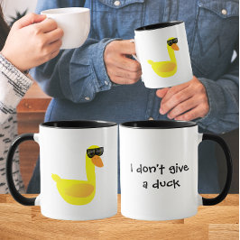 Mir doch egal Entenwitz Tasse