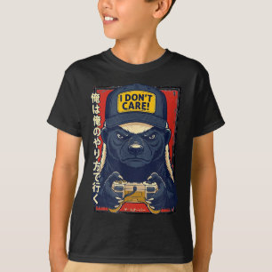 Mir egal - Honey Badger Gamer Design T-Shirt