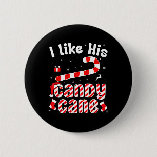 Mir gefallen seine Candy Funny Couples Matching Ch Button