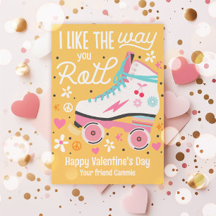 Mir gefällt die Art, wie man Valentine-Klassenkart Einladung