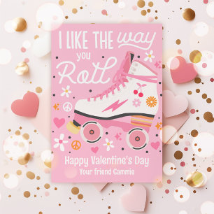 Mir gefällt die Art, wie man Valentine-Klassenkart Einladung