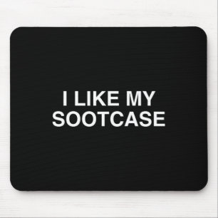 Mir gefällt mein Sootcase Suitcase Funny Trump Nov Mousepad