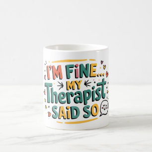 Mir geht's gut 2 kaffeetasse