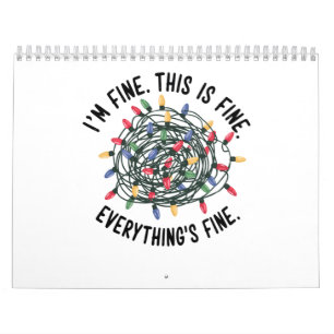 Mir geht's gut, das ist gut, alles ist gut, lustig kalender