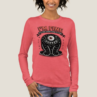 Mir geht's gut, es ist gut, alles ist gut Monster Tri-Blend Shirt