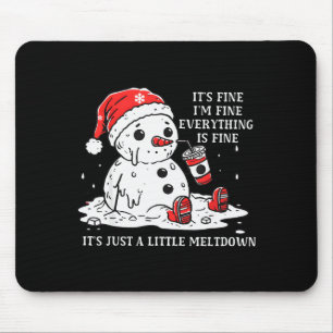 Mir geht's gut, es ist gut, einfach Weihnachten S Mousepad