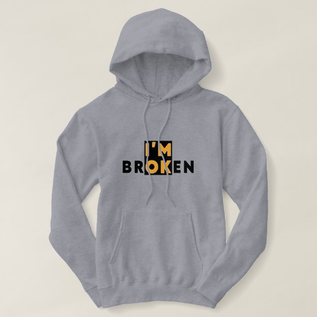 MIR GEHT'S GUT HOODIE (Design vorne)