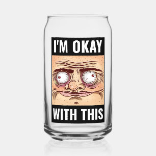 Mir geht's gut mit diesem Glas-Meme Dosenglas