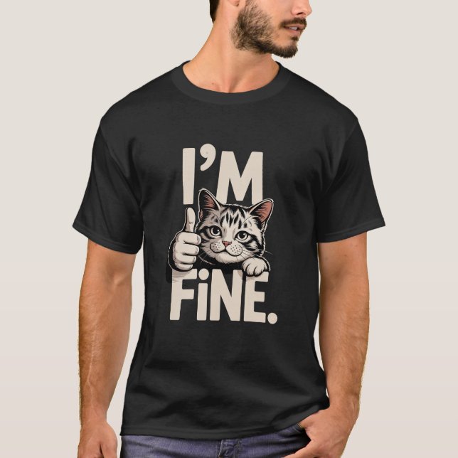 mir geht's gut T-Shirt (Vorderseite)