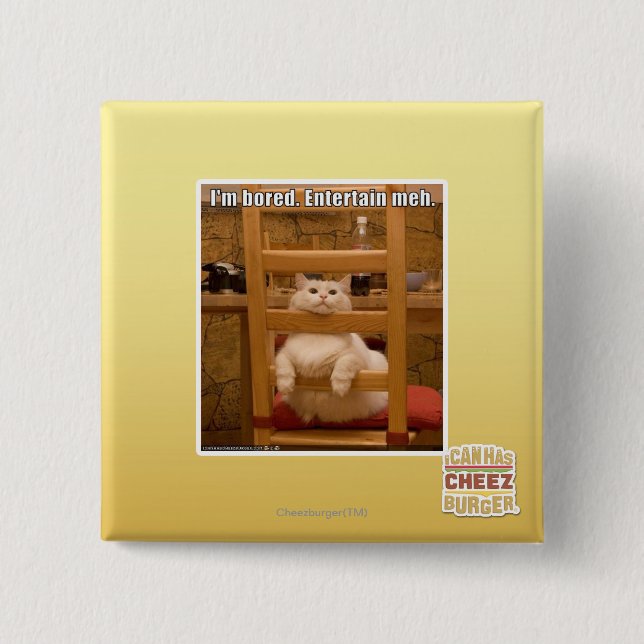 Mir ist langweilig. button (Vorderseite)