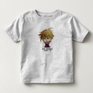 Mir ist langweilig kleinkind t-shirt