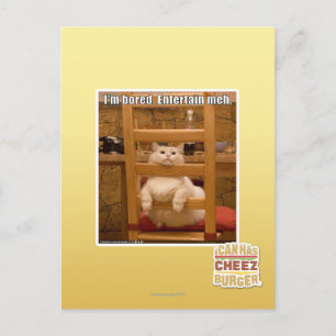 Mir ist langweilig. postkarte