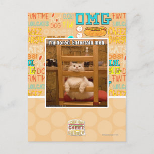 Mir ist langweilig. postkarte