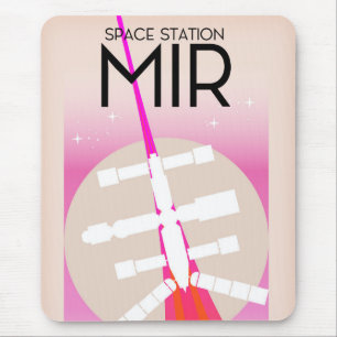 MIR-Russische Raumstationsposter Mousepad