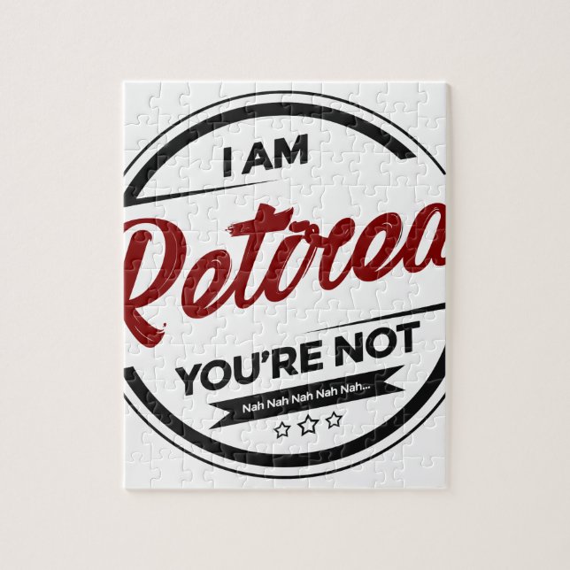 Mir werde Sie bin nicht zurückgezogen Puzzle (Vertikal)