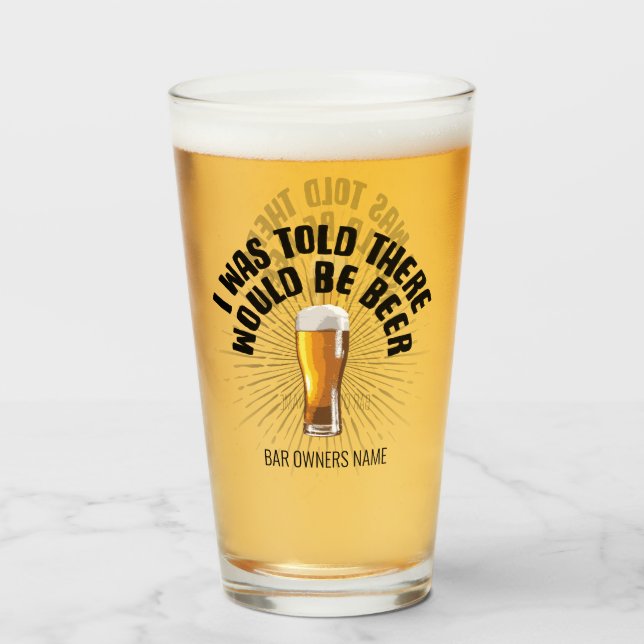 Mir wurde gesagt, es gäbe Bienenglas Glas (Vorne (Gefüllt))