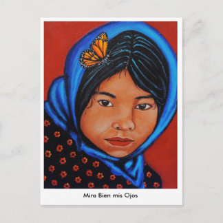 ‚Mira Bien mis Ojos‘ Postkarte